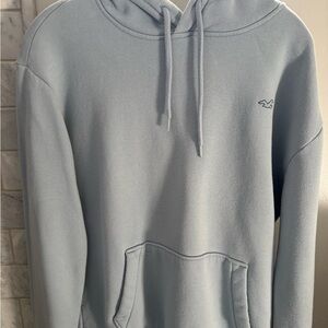 Men's Light blue Hollister hoodie
